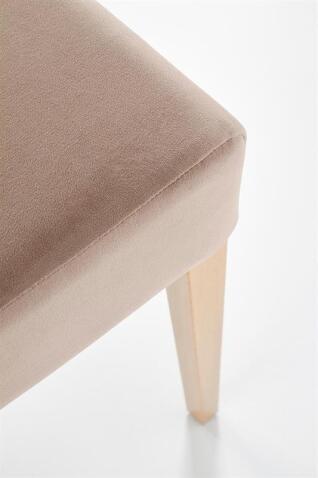 Стул HALMAR CLARION Monolith 09 бежевый/дуб медовый