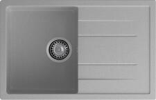 Кухонная мойка GRANFEST QUADRO Q-780L серый
