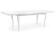 Стол обеденный HALMAR MOZART белый/белый 160-240/90