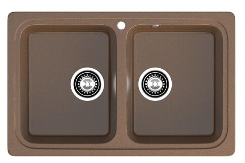 Кухонная мойка GRANFEST STANDART S-780K терракот