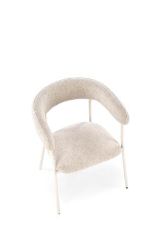 Стул HALMAR K557 бежевый/белый