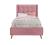 Кровать HALMAR ESTELLA розовый, 90/200