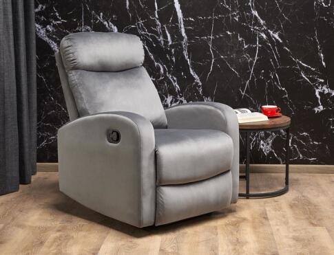 Кресло HALMAR WONDER раскладное, серый