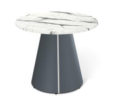 Стол Sheffilton SHT-TU89/TT46 90 антрацит/серый/белый мрамор