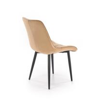 Стул HALMAR K580 бежевый/черный