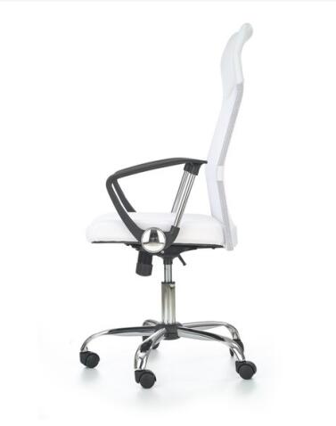 Кресло компьютерное HALMAR VIRE белый/хром