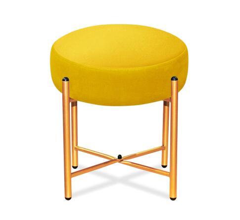 Банкетка Sheffilton SHT-B4 артикул Б-7 желтый/золото Банкетка Sheffilton SHT-B4 артикул Б-7 желтый/золото