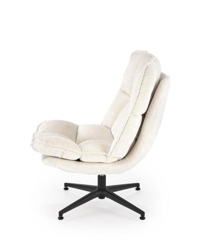 Кресло HALMAR FOFANA кремовый/черный