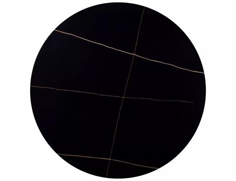 Стол обеденный SIGNAL RION черный/черный 90