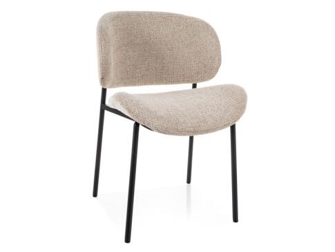 Стул SIGNAL KISO Noelle 30 бежевый/черный