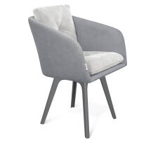 Стул Sheffilton SHT-ST43-2/S195 стальной серый/серое облако/темно-серый