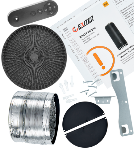 Вытяжка EXITEQ EX-1306 black