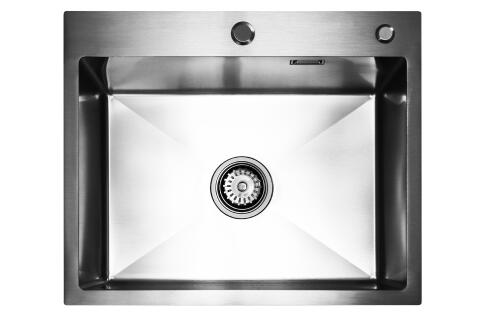 Кухонная мойка из нержавейки BLANTEK LS-5848S Brushed (+ 500B40S)