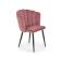 Стул HALMAR K386 розовый/черный