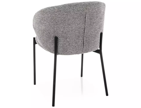 Стул SIGNAL KIOTO t.254 серый/черный