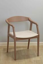 Стул Sheffilton SHT-S202 светлый беж/коричневый