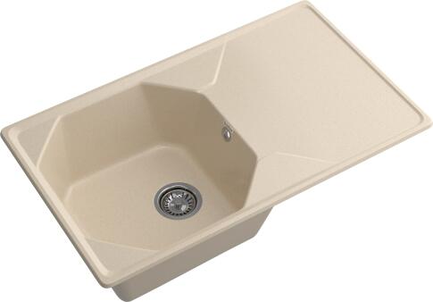 Кухонная мойка GRANFEST UNIQUE U-840L кашемир