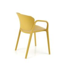 Стул HALMAR K491 горчичный