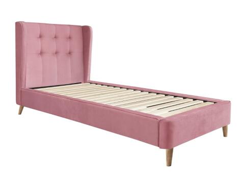 Кровать HALMAR ESTELLA розовый, 90/200