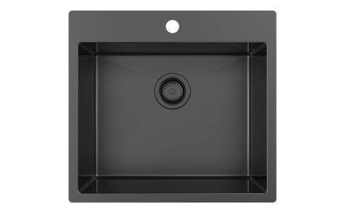 Мойка кухонная AQUASANITA Steel AIR 100 N-T graphite