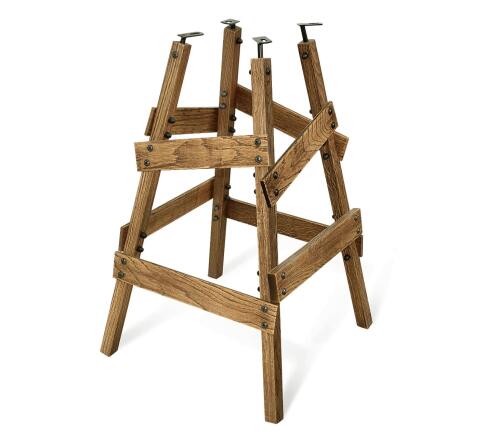 Каркас барного стула Sheffilton SHT-S81 коричневый браш.