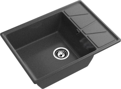 Кухонная мойка GRANFEST VERTEX V-680L графит