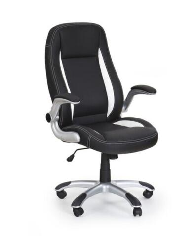 Кресло компьютерное HALMAR SATURN черный/серебристый