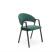 Стул HALMAR K473 темно-зеленый/черный