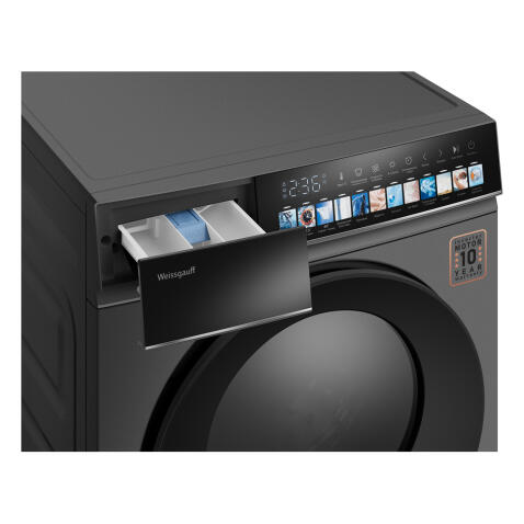 Стирально-сушильная машина встраиваемая WEISSGAUFF WMD 59211 Touch Inverter Deep Grey