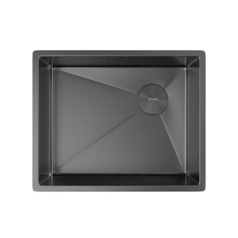 Мойка ZORG ZEROX 54 U / IF SIDE SF PVD GUNBLACK