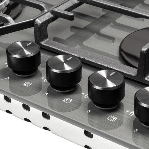 Поверхность газовая ZORG TECHNOLOGY HAG63 FDW gray