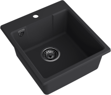 Кухонная мойка GRANFEST URBAN UR-644 черный Кухонная мойка GRANFEST URBAN UR-644 черный
