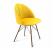 Стул Sheffilton SHT-ST35-1/S37 имперский жёлтый/медный металлик