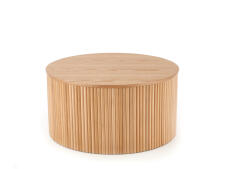 Стол журнальный HALMAR WOODY натуральный, 80/41