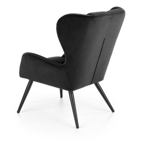 Кресло HALMAR TYRION черный/черный