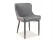 Стул SIGNAL COLIN B Velvet Bluvel 14 серый/черный