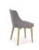 Стул HALMAR TOLEDO серый/дуб сонома
