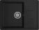 Кухонная мойка GRANFEST QUADRO Q-650L черный