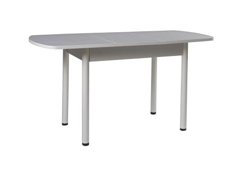 Стол ВВР Раздвижной пластиковый Будда/Прямое белый, 110-150/70