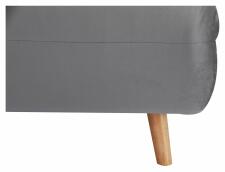 Диван SIGNAL SPIKE II Velvet tap. 139 серый/бук