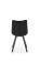 Стул HALMAR K332 черный/черный
