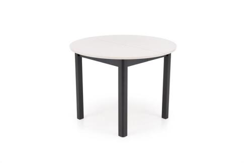 Стол обеденный HALMAR RINGO кашемир/черный 102-142/102