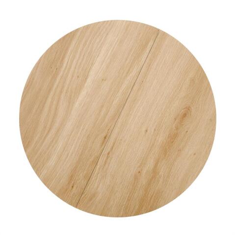 Комплект HALMAR DANTE (2 стола журнальных) натуральный/черный