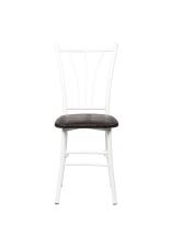 Стул ВВР Трилогия шоколад крокодил/белый, экокожа