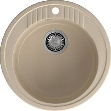 Кухонная мойка GRANFEST RONDO R-520 кашемир