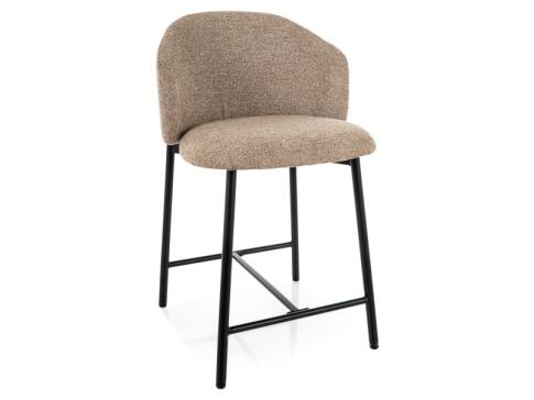 Стул барный SIGNAL OSAKA H-2 t.253 бежевый/черный