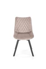 Стул HALMAR K520 бежевый/черный, поворотный