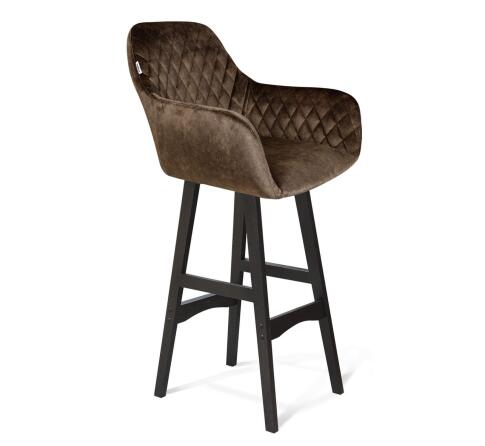 Стул барный Sheffilton SHT-ST38/S65 коричневый трюфель/венге Стул барный Sheffilton SHT-ST38/S65 коричневый трюфель/венге
