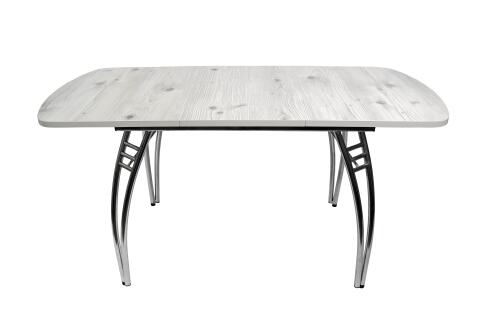 Стол ВВР Раздвижной пластиковый Бискайская сосна/паук 110-150/70