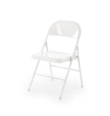 Стул HALMAR K565 белый, складной